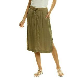 Michael Stars Womens  Dom Step Hem Midi Skirt Small